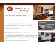 Tablet Screenshot of meble-kuchenne.net